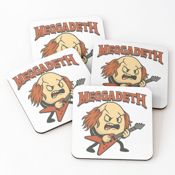 Item preview, MEGGADETH – Grunge Metal Egg Parody Band Design designed and sold by DIRTYSKETCHH.