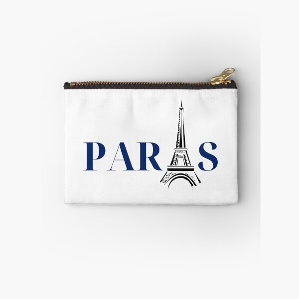 Item preview, “PARIS” Typography Art in Deep Navy designed and sold by MetaMuralStudio.