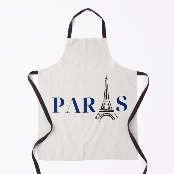 Item preview, “PARIS” Typography Art in Deep Navy designed and sold by MetaMuralStudio.
