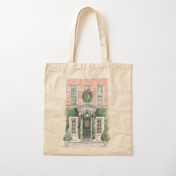 Elodie Plume - Façade de Noël Tote bag classique
