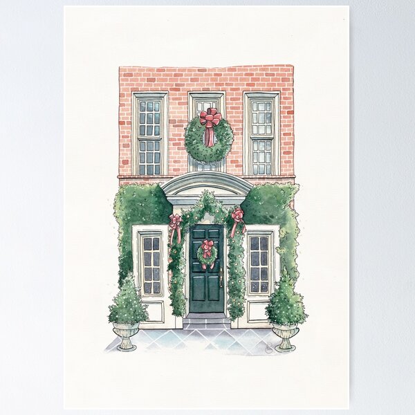 Elodie Plume - Façade de Noël Poster