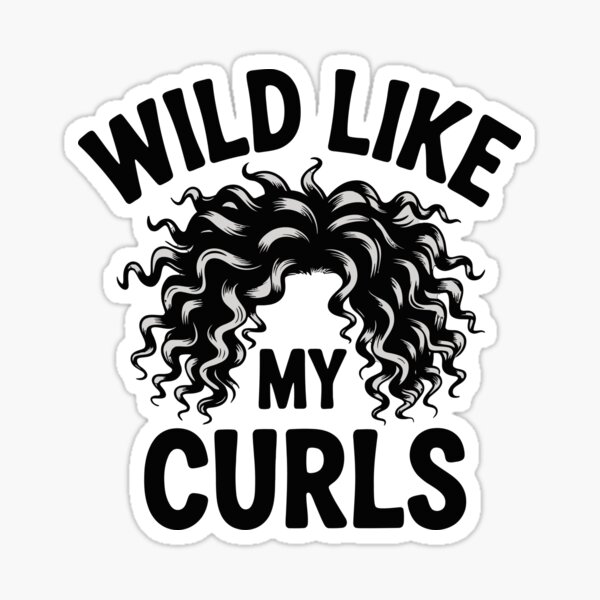 Item preview, Wild Like My Curls designed and sold by jkrphoto.