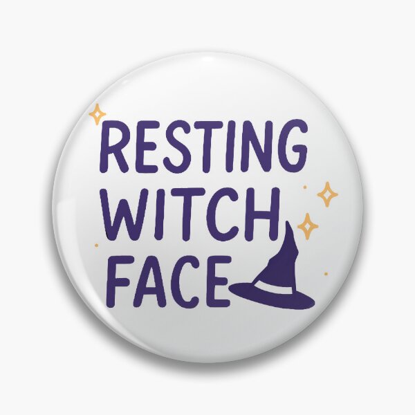 Item preview, Resting Witch Face  designed and sold by FarieArt.