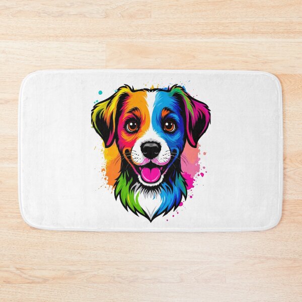 Item preview, Colorful dog designed and sold by Grypis.