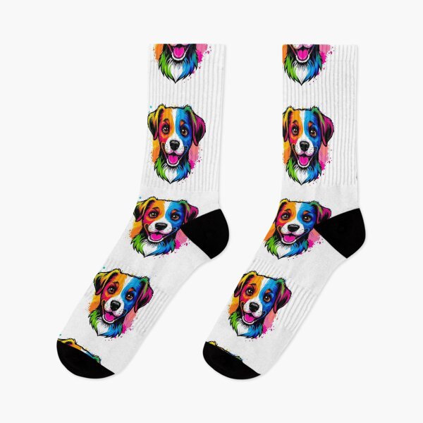 Item preview, Colorful dog designed and sold by Grypis.