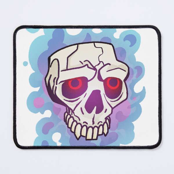 Item preview, ghostly skull designed and sold by Jabrele.