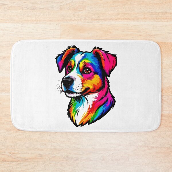 Item preview, Colorful dog designed and sold by Grypis.