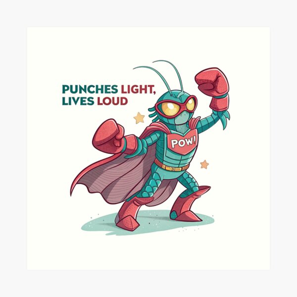 Item preview, PUNCHES LIGHT, LIVE LOUD designed and sold by WILDWEAR COLLECTION.