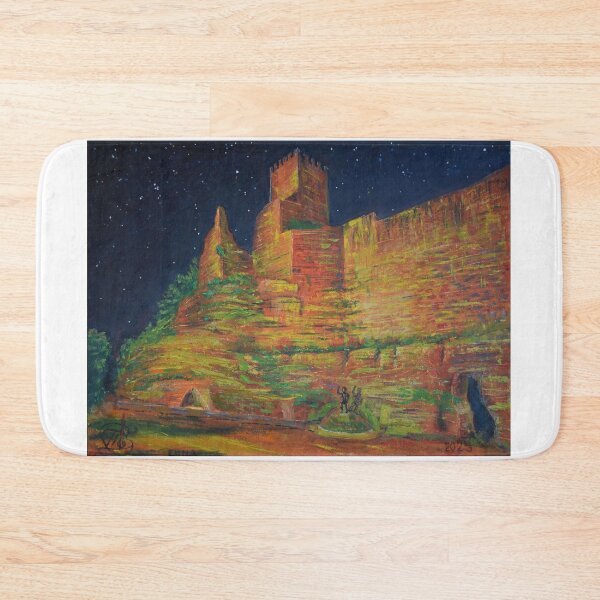 Item preview, Oil Painting - Castello di Lombardia, Enna, Sicily 30 x 40 cm designed and sold by Igor Pozdnyakov.
