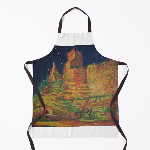 Item preview, Oil Painting - Castello di Lombardia, Enna, Sicily 30 x 40 cm designed and sold by Igor Pozdnyakov.