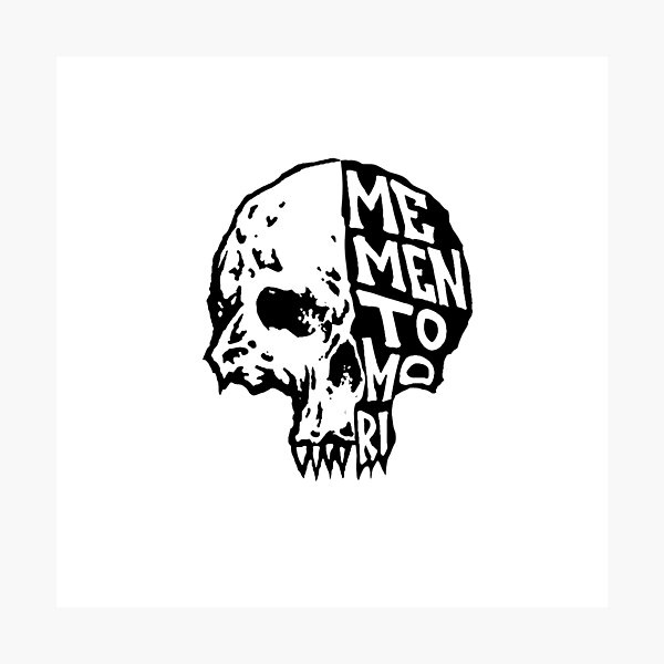 Artikel-Vorschau von Memento Mori-Schädel, designt und verkauft von Bariklana15.