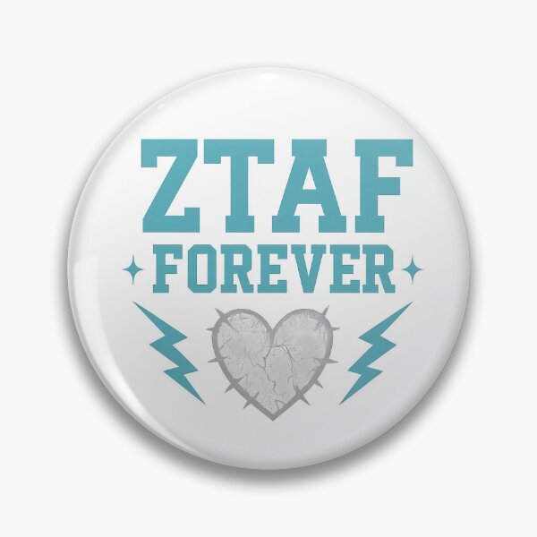 Item preview, ZTAF Forever – Grunge Zeta Sorority Heart designed and sold by summer-loving.