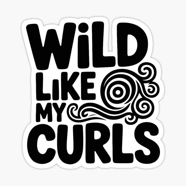 Item preview, Wild Like My Curls designed and sold by jkrphoto.