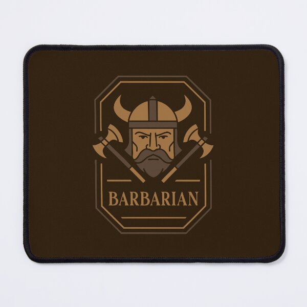 Item preview, Barbarian Emblem Tabletop TTRPG Character Classes designed and sold by pixeptional.
