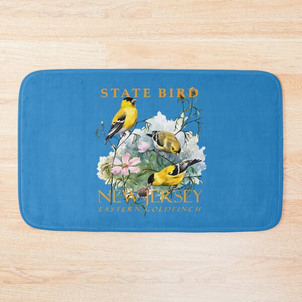 Item preview, New Jersey Territory Bird The Eastern Goldfinch designed and sold by taiche.