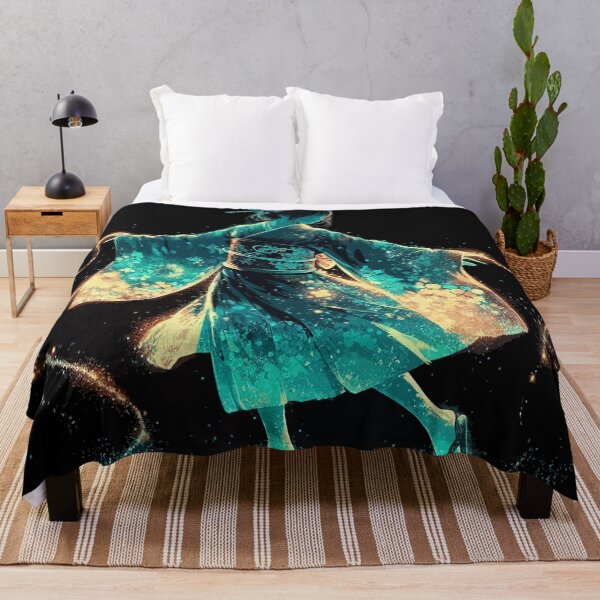 Item preview, Golden Teal Kimono Dance designed and sold by zzz888.