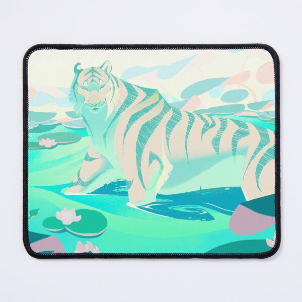 Item preview, Swimming tiger designed and sold by Giulia Sabatini.