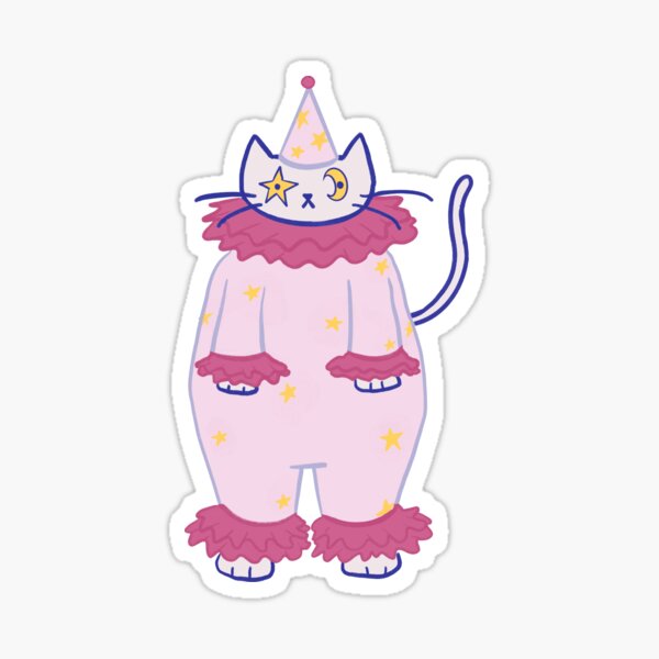 Item preview, Chat Clown Nouveau et Amélioré ! designed and sold by sunlucky.
