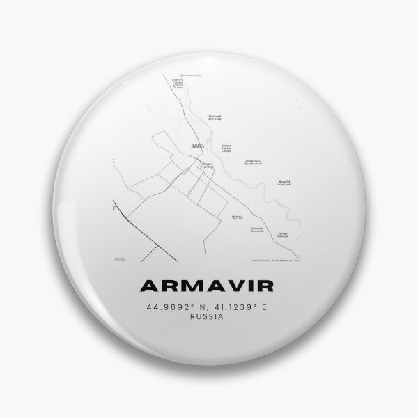 Artikelvorschau, Armavir Russland Karte – Sauberes minimalistisches Stadtposter entworfen und verkauft von RM-Journey.
