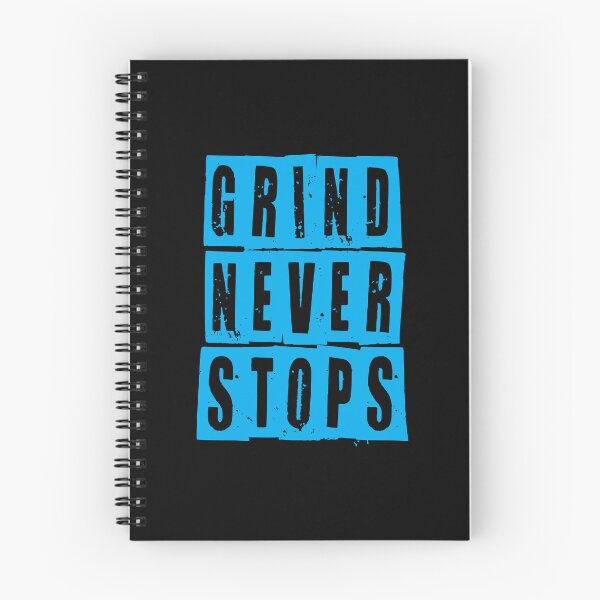 Item preview, Motivational Gym Quote | Grind Never Stops designed and sold by typoinspired.