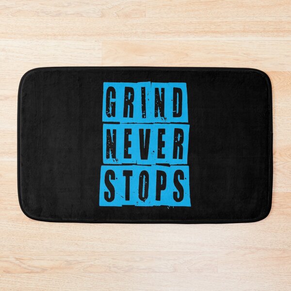 Item preview, Motivational Gym Quote | Grind Never Stops designed and sold by typoinspired.