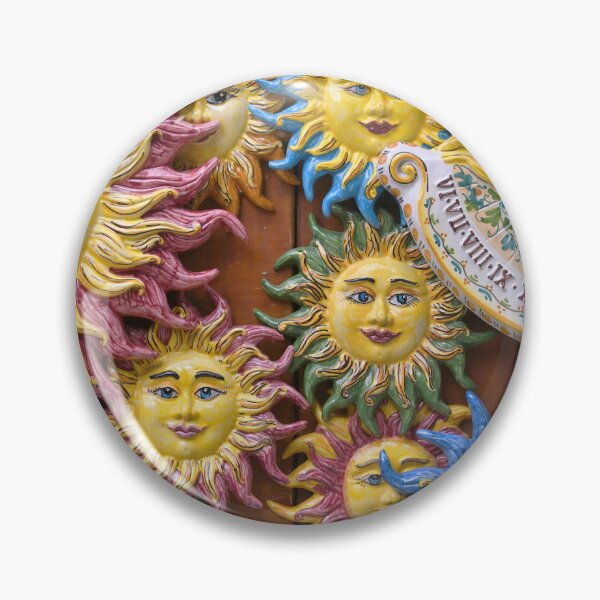 Item preview, Sicily, Sicilia, Italia - unique sicilian ceramic sun designed and sold by studio838.