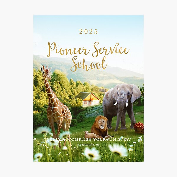 Item preview, Pioneer Service School (Class of 2025) designed and sold by Paper Bee Gift Shop.