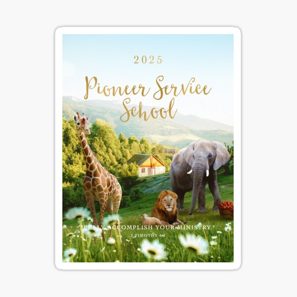 Item preview, Pioneer Service School (Class of 2025) designed and sold by Paper Bee Gift Shop.