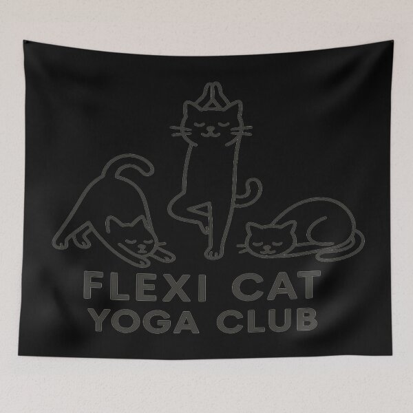 Artikelvorschau, Lifestyle-Zentrum: Flexi Cat Yoga Club entworfen und verkauft von M&M Lifestyle Hub.