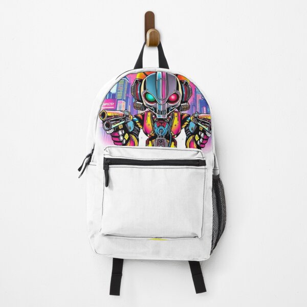 Item preview, Retro 80's style robot warrior cool style designed and sold by Vintage Designs +.