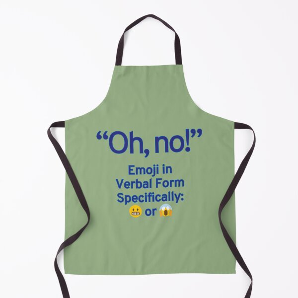 Item preview, Funny Oh, no - Emoji in Verbal Form designed and sold by HappyHavenStu.