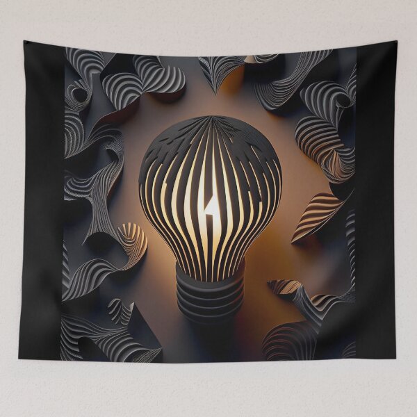 Item preview, Radiant Idea Glow designed and sold by ShadowAndSlate.