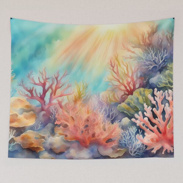 Item preview, Colorful Coral Reef designed and sold by CalmnessbyChoice.