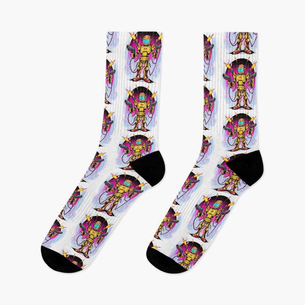 Item preview,  Retro 80's style robot warrior cool style designed and sold by Vintage Designs +.
