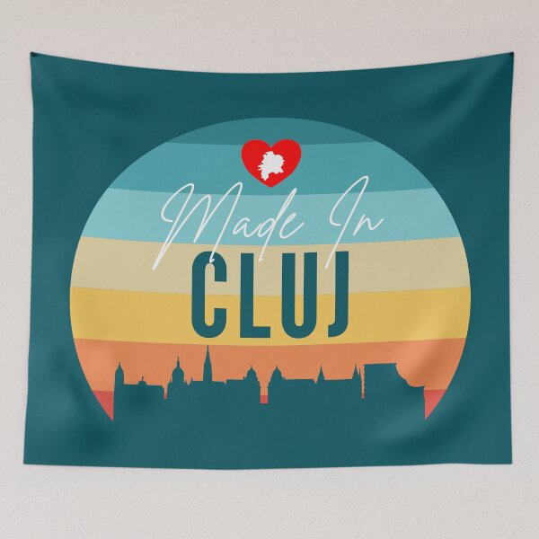 Item preview, Made In Cluj Vintage Skyline Design designed and sold by FrescoDesign.