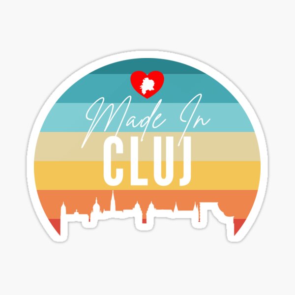Item preview, Made In Cluj Vintage Skyline Design designed and sold by FrescoDesign.
