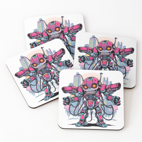 Item preview, Retro 80's style robot warrior cool style designed and sold by Vintage Designs +.