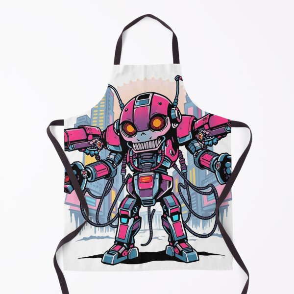 Item preview, Retro 80's style robot warrior cool style designed and sold by Vintage Designs +.
