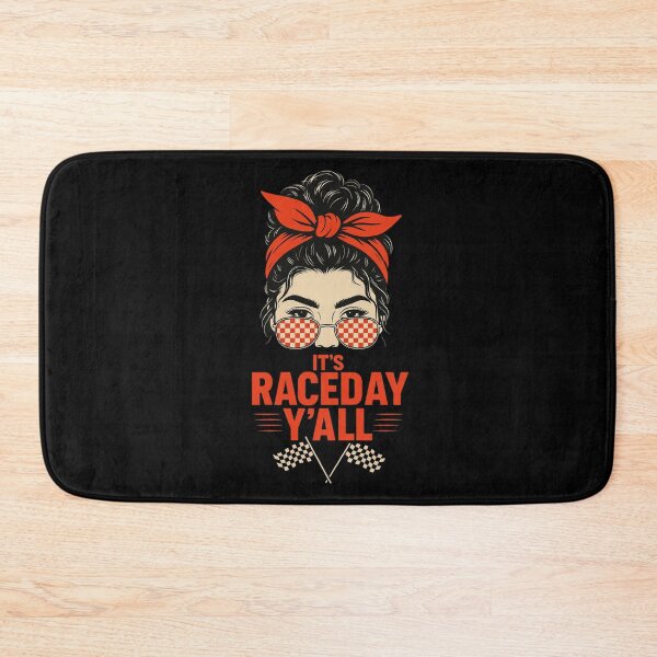 Item preview, Retro Race Day Vibes for Women with Sunglasses & Bandana designed and sold by BunBuntheDog-.