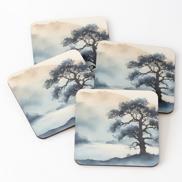 Item preview, Single Silhouette Tree designed and sold by CalmnessbyChoice.