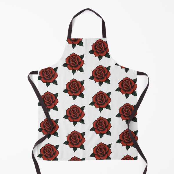 Item preview, Traditional old school red rose designed and sold by Tattoo Illustrations.