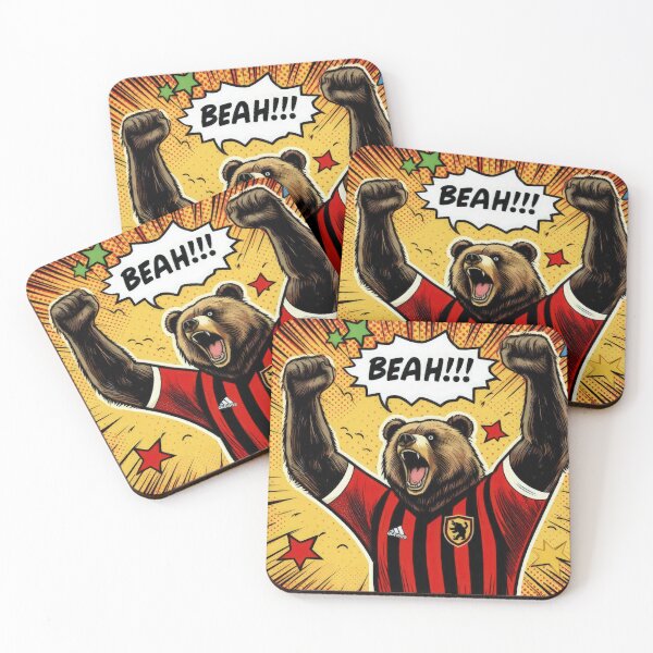 Item preview, football soccer bear fan ,Sports,funny sports ,soccer art,animal playing soccer designed and sold by Expressions-Sel.