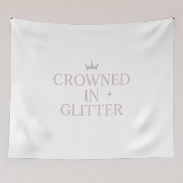 Item preview, Crowned in Glitter – Zeta Glam Sorority Design designed and sold by summer-loving.