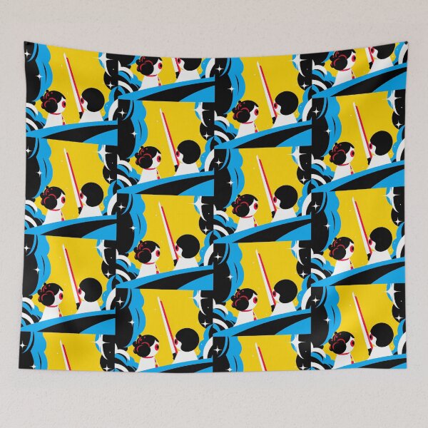 Item preview, Wars Stars Vibrant Heroes Colorful Art Sci-Fi Futuristic designed and sold by ART ATTACK ZONE.