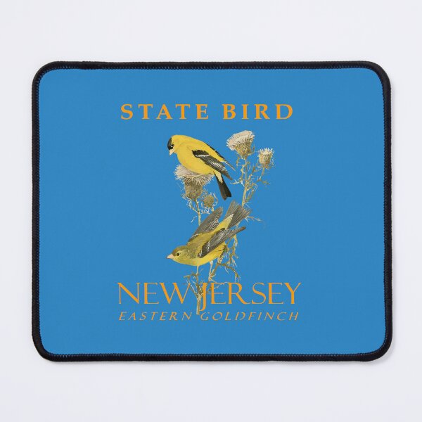 Item preview, New Jersey Territory Bird The Eastern Goldfinch 2 designed and sold by taiche.