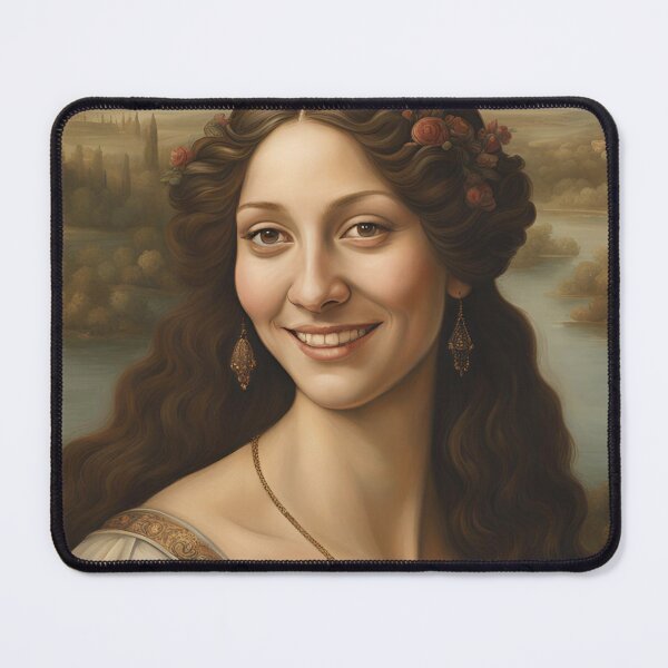 Item preview, Laughing mona lisa designed and sold by whatthefoxsays.
