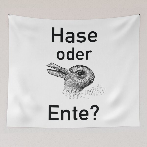 Item preview, Rabbit or duck designed and sold by Mauswohn.