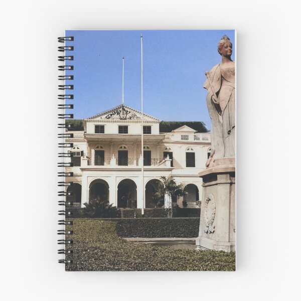 Item preview, Vintage Colorized Presidential Palace of Suriname designed and sold by JerryFrank.