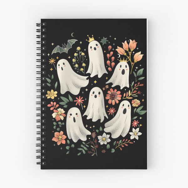 Item preview, Ghosts Floral Boho  designed and sold by reddogbuckeye.