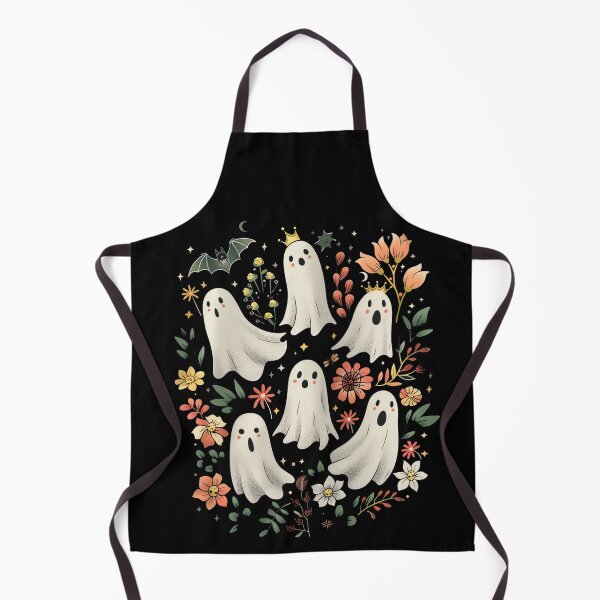 Item preview, Ghosts Floral Boho designed and sold by reddogbuckeye.
